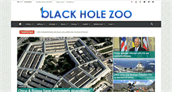 Desktop Screenshot of blackholezoo.com